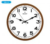 Galaxy Dekoratif Rakamlı Sessiz Akar Duvar Saati 30 cm - 5