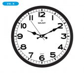 Galaxy Dekoratif Rakamlı Sessiz Akar Duvar Saati 30 cm - 6