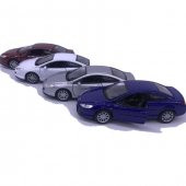 Peugeot Pejo 407 Coupe Çek Bırak Oyuncak Araba Model Metal 12cm - 3