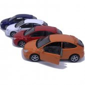 Ford Focus Çek Bırak Oyuncak Araba Model Metal Araba 12cm - 3