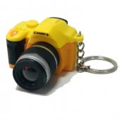 Sesli Işıklı Anahtarlık Fotoğraf Makinesi Ev Araba Anahtarlığı - 3