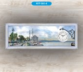 Galaxy Dekoratif Tablo Duvar Saati Ayasofya Cami İzmir Alaçatı - 6