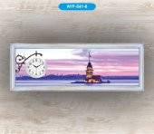 Galaxy Dekoratif Tablo Duvar Saati Ayasofya Cami İzmir Alaçatı - 7