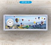 Galaxy Dekoratif Tablo Duvar Saati Ayasofya Cami İzmir Alaçatı - 9