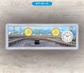 Galaxy Dekoratif Tablo Duvar Saati Ayasofya Cami İzmir Alaçatı - 10