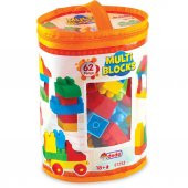 Dede Oyuncak Multi Blocks 62/92/120 Parça Eğitici Lego Oyun Seti - 2