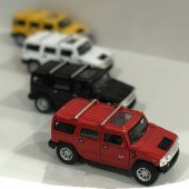 1:36 Metal Model Çek Bırak 2005 Hummer H2 SUT Oyuncak Araba Biblo - 1