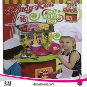 Oyuncak Candy Şef Mutfak Seti Evcilik Oyunları - 4