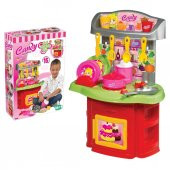 Oyuncak Candy Şef Mutfak Seti Evcilik Oyunları - 6