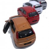 1:36 Metal Model Klasik Çek Bırak Fiat Grande Punto Oyuncak Araba - 4