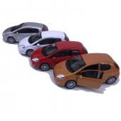 1:36 Metal Model Klasik Çek Bırak Fiat Grande Punto Oyuncak Araba - 5