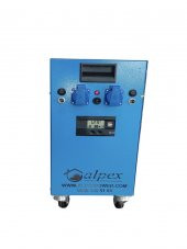 ALPEX TS1000 GÜNEŞ ENERJİSİ BAĞ EVİ SOLAR PAKET 170W GÜNEŞ PANELİ 100 AH JEL AKÜ 1000 WATT İNVERTER - 2