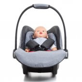 Bebebebek Lüx Pedli Bebek Taşıma, Bebek Oto Koltuğu Puset Cibinlikli - 11