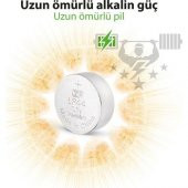 Gp GpA76-2C10 Lr44 10 lu Alkalin Pil - 7