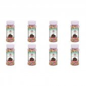 KENTON TATLI ŞEFİ GRANÜL PASTA SÜSÜ KARIŞIK RENKLİ 70GR ŞİŞE 8Lİ - 1