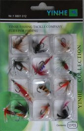 12li Fly Sinek - Arı Balık Yemi Seti - 1