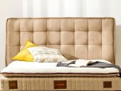 Niron Majesty Yatak 120x200 Tek Kişilik Pedli Ekstra Lüks Yumuşak Yatak Pamuklu Keten Kumaş 30 cm - 9
