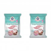 KENTON TATLI ŞEFİ DRAJE PASTA SÜSÜ PEMBE&BEYAZ 45GR POŞET 2Lİ - 1