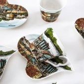 Vitale 6lı Alanya Desenli Kahve Fincanı Seti - 3