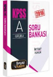 2016 Kpss A Grubu İktisat Hukuk Soru Bankası Beyaz - 657 Yayınevi - 1