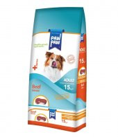 Paw Paw (Pawpaw) Biftekli Köpek Maması-15kg - 1
