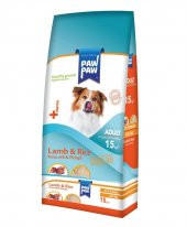 Paw Paw (Pawpaw) Kuzu Etli ve Pirinçli Köpek Maması-15kg - 1