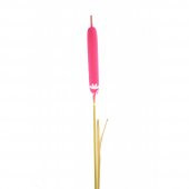 Kuru Dal Dekoratif Kamış 100 cm Pembe(Kadife Kaplama) - 1