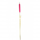 Kuru Dal Dekoratif Kamış 100 cm Pembe(Kadife Kaplama) - 2