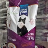 Paw Paw (Pawpaw) Tavuklu Kedi Maması-15 kg - 2
