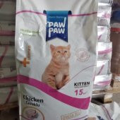 Paw Paw (Pawpaw) Tavuklu Yavru Kedi Maması-15kg - 2