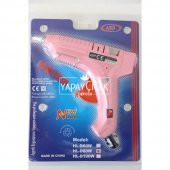 Büyük Silikon Tabancası 80W Pembe (Kalın Mum Silikon Tabancası) - 1