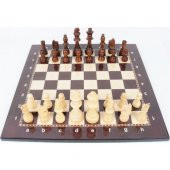 Star Satranç Takımı Ahşap Vernikli Büyük Boy Satranç Seti - 4