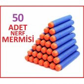 50 Adet Nerf Tabanca Uyumlu Yedek Mermi - 5