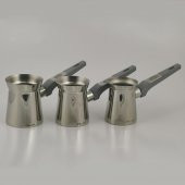 SILA Standlı Kahve Cezvesi Seti 3 lü - 2