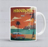 Havana Kupa Bardak Porselen - 1