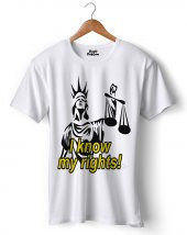 I Know My Rights! Tişört - 1
