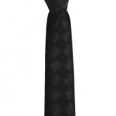 Brianze Siyah Kareli Desen Slim Kravat SKP-9 thumbnail 1