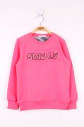 Toontoy Kız Çocuk Smells Baskılı Sweatshirt - 12