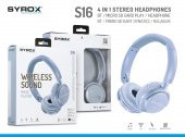 Syrox S16 Kablosuz Hafıza Kartlı Bluetooth Kulaklık - SYX-S16 - 2