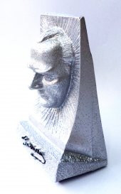 ATATÜRK Büstü-Gri - 3