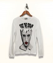 Fucck The Crown Tişört Uzun Kollu Tshirt - 1