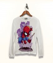 Spider Man Tişört Uzun Kollu Tshirt - 1