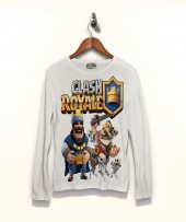 Clash Royale Tişört Uzun Kollu Tshirt - 1
