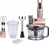 Fakir Mr Chef Quadro Rose Blender Mikser Robot Seti - 1