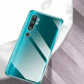 Xiaomi Mi Note 10 İnce Esnek Sararmaz Şeffaf Süper Silikon Kılıf - 4