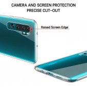 Xiaomi Mi Note 10 İnce Esnek Sararmaz Şeffaf Süper Silikon Kılıf - 9