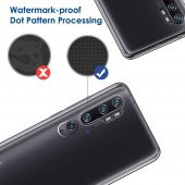 Xiaomi Mi Note 10 İnce Esnek Sararmaz Şeffaf Süper Silikon Kılıf - 11
