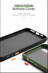 Apple iPhone X-XS Kılıf Fri Kenar Silikon Arka Buzlu Kapak - 5