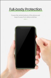 Apple iPhone X-XS Kılıf Fri Kenar Silikon Arka Buzlu Kapak - 10