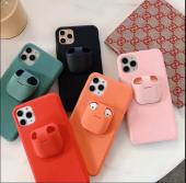 APPLE İPHONE 11 / 11 PRO / 11 PRO MAX AİRPODS HAZNELİ KILIF - 1